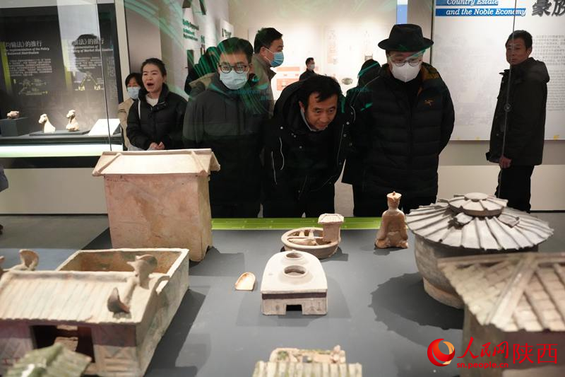 陜西歷史博物館秦漢館基本陳列對外開展。人民網(wǎng)記者 李志強攝