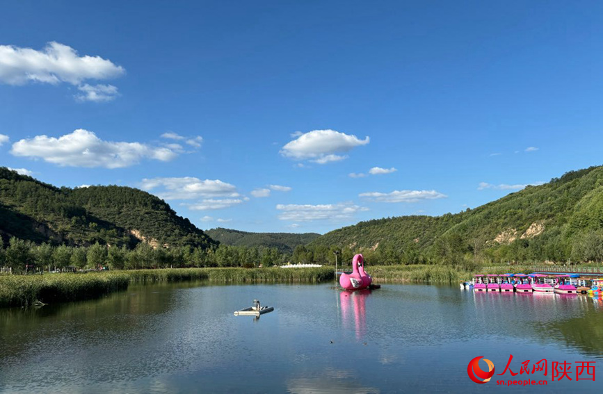 南泥灣國家濕地公園一隅。 人民網(wǎng) 吳德鋒攝